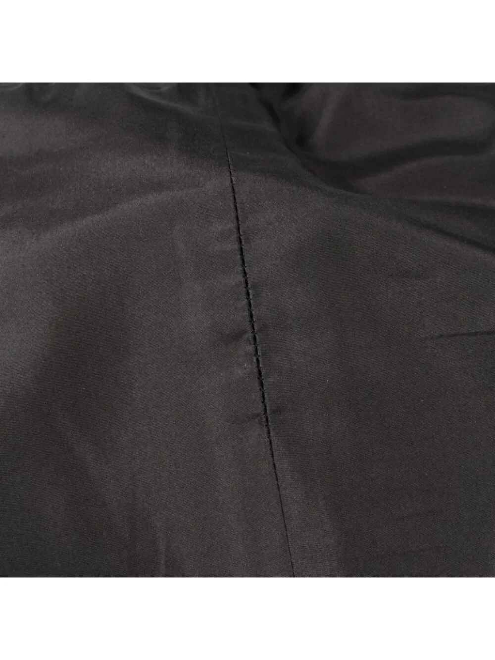 Chanel Skirt CC Logo Button Plaid Black Wool Check